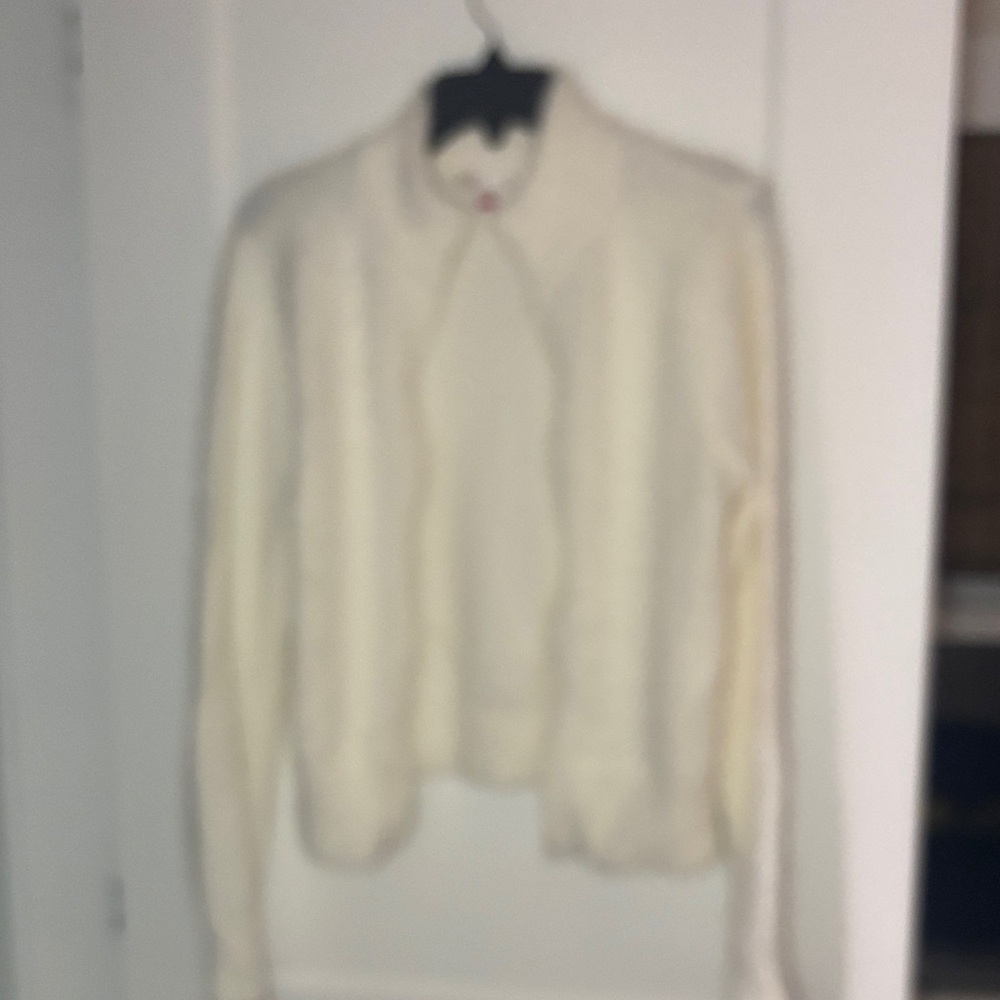 White Knit Sweater